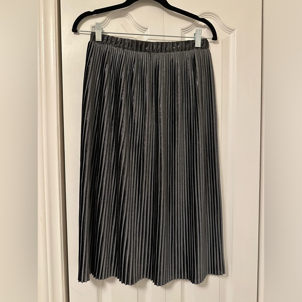 Zara - Metallic midi skirt - size M